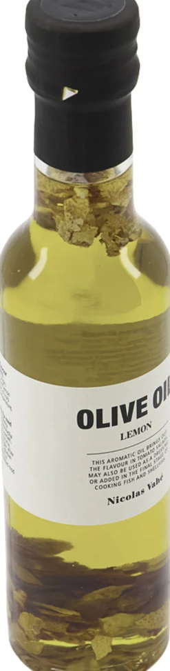 Nicolas Vahé Olivenolie 99,5% med citronskal og citronaroma, 25 cl.
