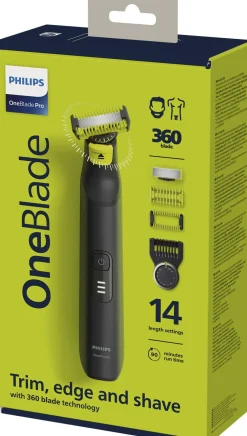 Philips OneBlade Pro 360 Ansigt + krop Best