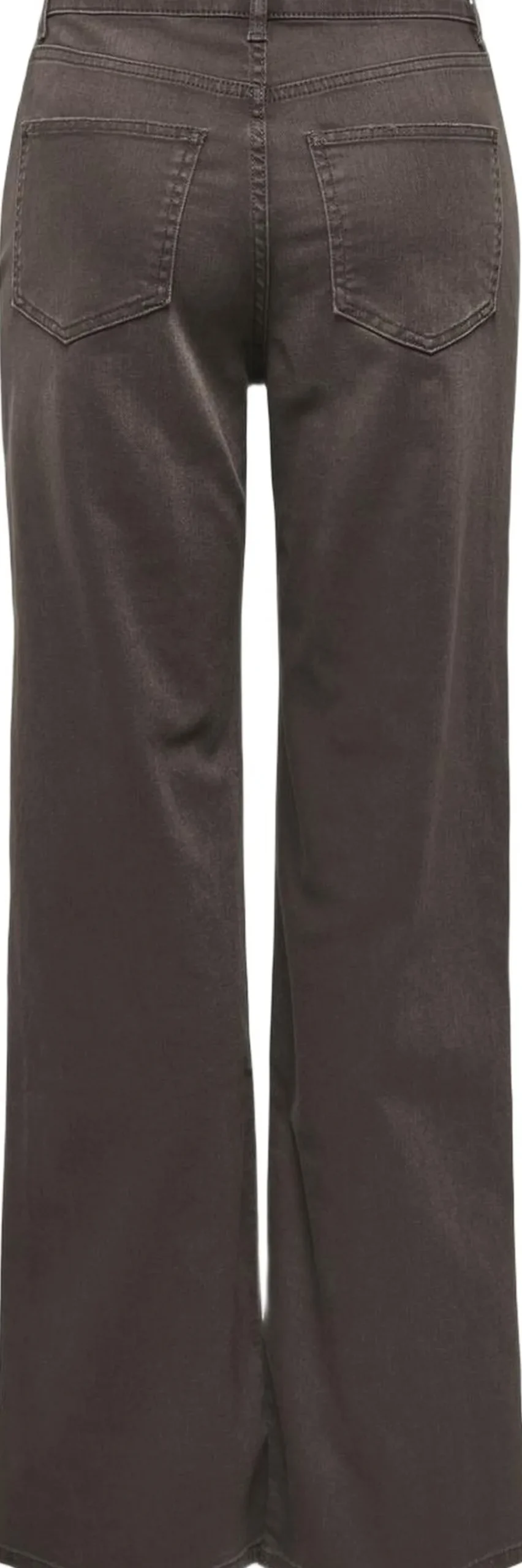 Dame ONLY ONLJUICY HW WIDE LEG BROWN DOT DNM