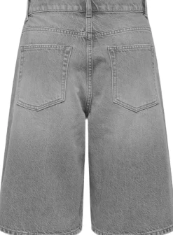 ONLY ONLMATE REG BAGGY LONG SHORTS DNM N Medium grey denim