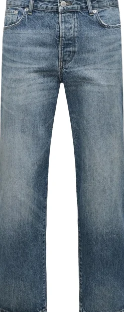 Only & Sons ONSEDGE STR MB GREEN 2341 TAI DNM N Medium blue denim Best