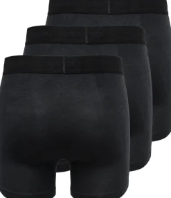 ONSFITZ BAMBOO BOXER LOGO 3-PACK NO>Only & Sons Online