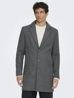 Only & Sons ONSMATTHEW WOOL COAT OTW NOOS