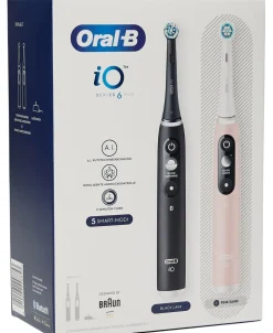 Braun Oral-B iO Series 6 Black Lava/Pink DUO
