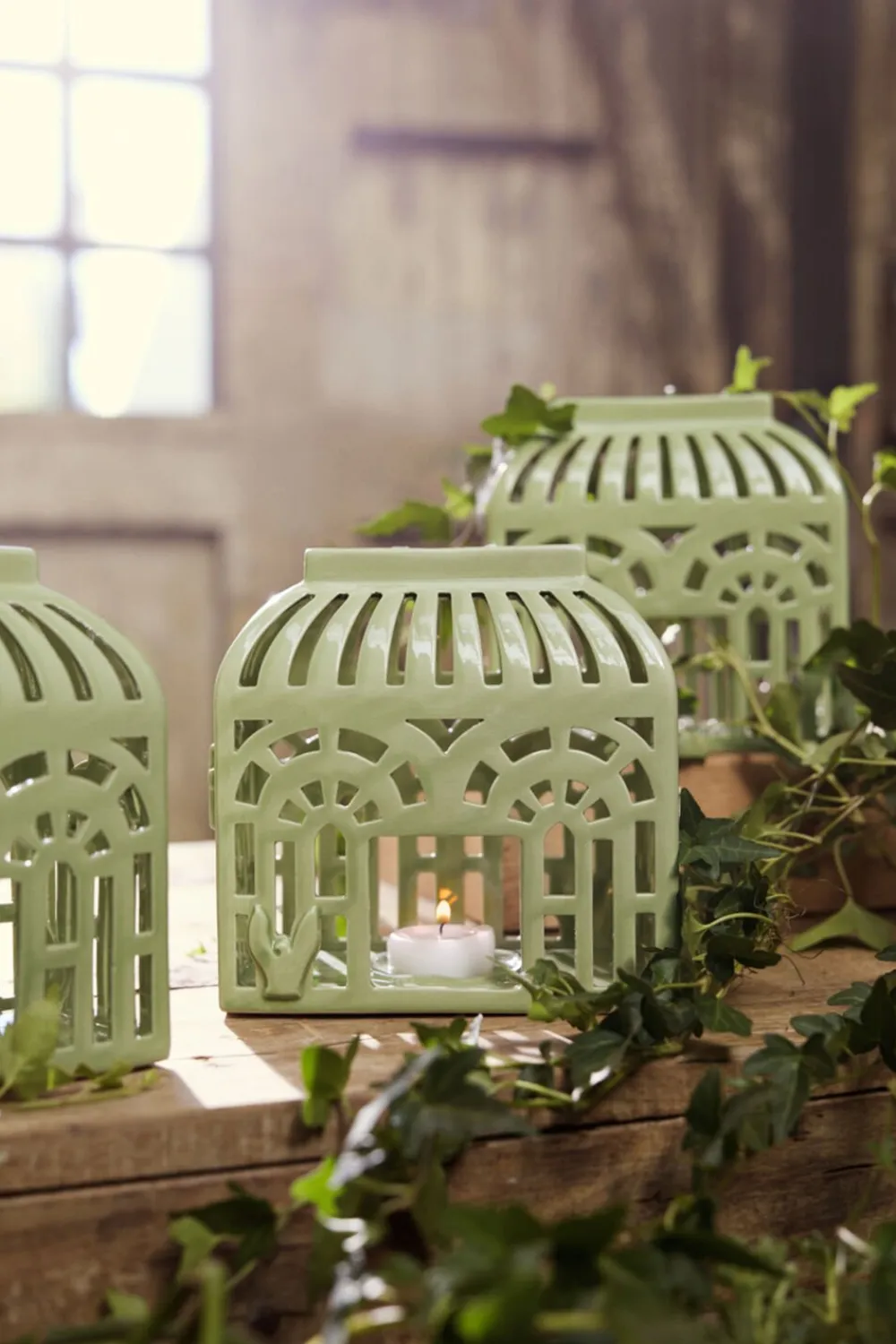 Kähler Orangery Lyshus H16 spring leaf