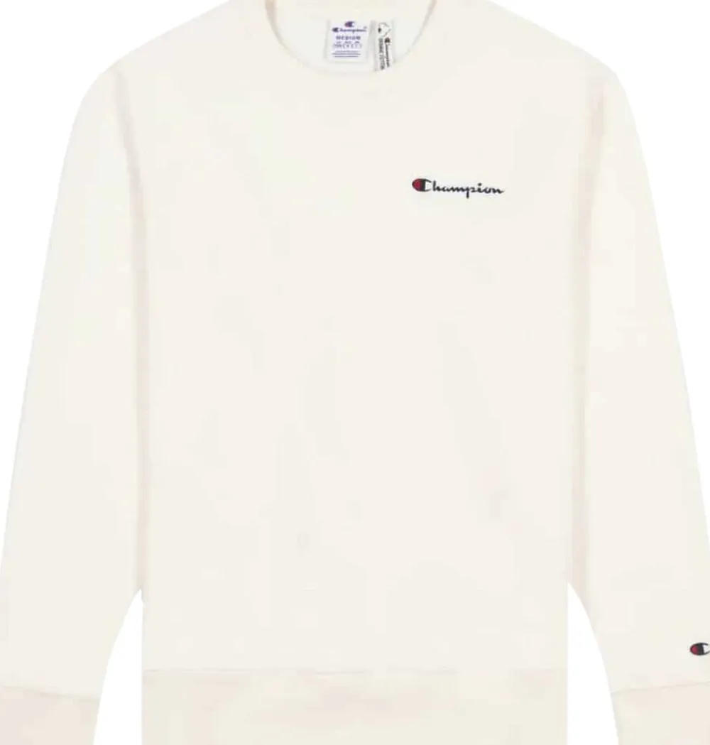 Organic Cotton Blend Small Script Logo sweatshirt>Champion Sale