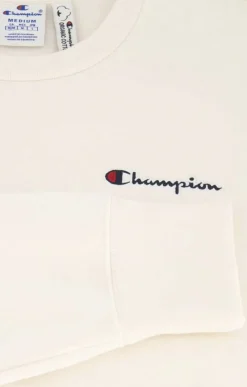 Organic Cotton Blend Small Script Logo sweatshirt><noscript><img width=