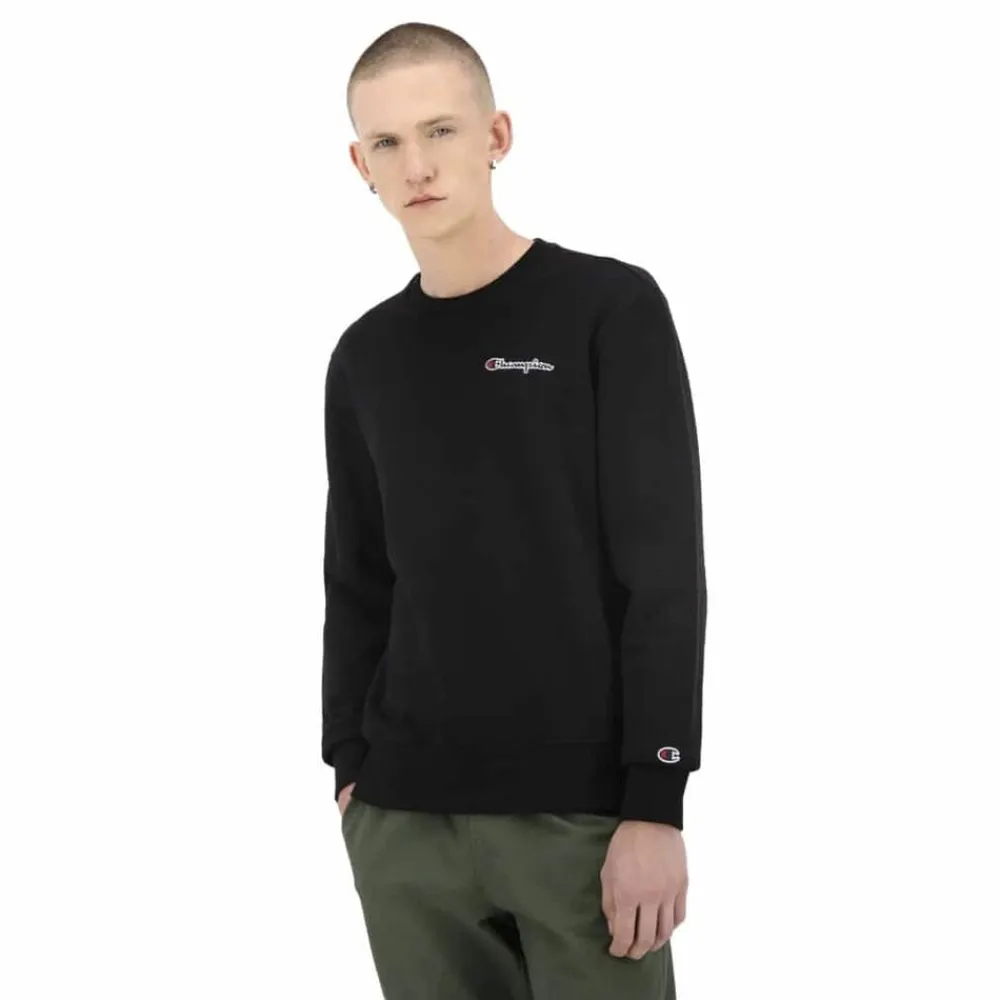 Organic Cotton Blend Small Script Logo sweatshirt>Champion Hot