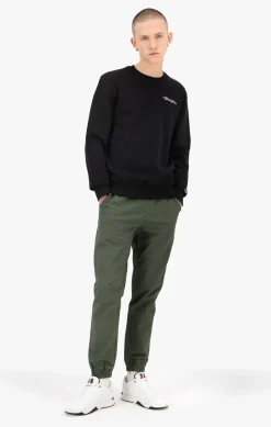 Organic Cotton Blend Small Script Logo sweatshirt><noscript><img width=