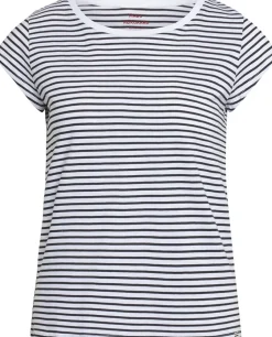 Mads Nørgaard - Copenhagen Organic Favorite Stripe Teasy White/black Hot