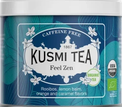 Kusmi Tea Organic Feel Zen Original - Metal tin 100gr/3.5oz.