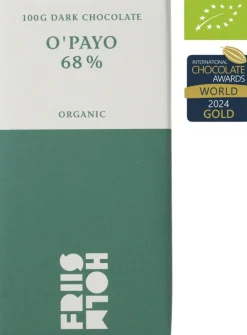 Friis-Holm Organic O'payo 68% 100 g økologisk Clearance