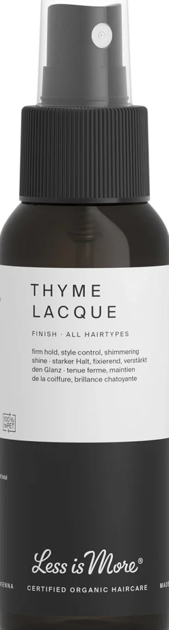 Less Is More Organic Thyme Lacque