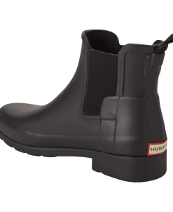 Hunter Orig Refined Chelsea Black Discount
