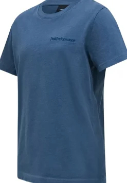 Peak Performance Original Small Logo T-shirt Blå New