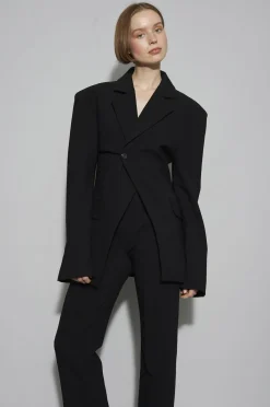 Oval Square OSLuxury Blazer Black Hot