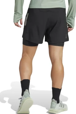 adidas OTR 2 in 1 Løbeshorts Sort Online