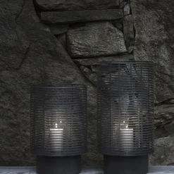 Outdoor Lantern -OLEA- Colour Gunmetal Size M>Blomus Sale