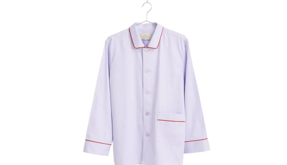 Outline Pyjama L/S Shirt-S/M-Lavend>Hay Discount
