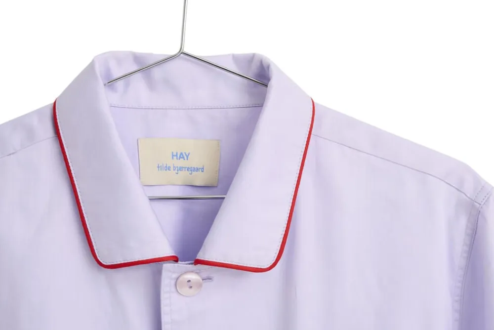 Outline Pyjama L/S Shirt-S/M-Lavend>Hay Discount