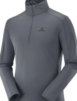 Salomon Outrack Fleece Grå New