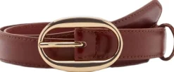 Dame MANGO Oval buckle belt