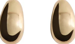 Oval volume earrings>MANGO Outlet