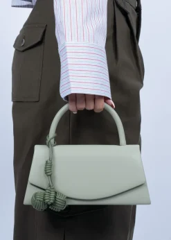 Dame SUI AVA Overlapping Closure Handbag