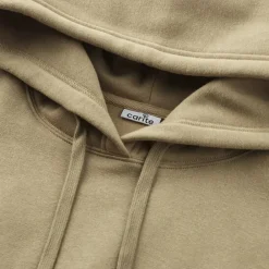 Dame Carite Oversized Crop hættetrøje