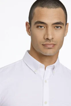 Lindbergh Oxford skjorte slim fit Hvid
