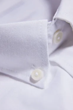 Lindbergh Oxford skjorte slim fit Hvid