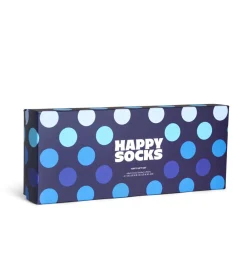 Happy Socks 4-Pack Socks Gift Set Navy Clearance