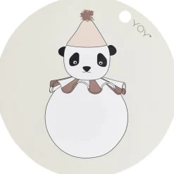 OYOY MINI Panda Pompom Dækkeserviet Clearance