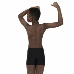 Speedo Panel badebukser Sort