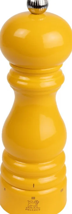Paris saltmølle træ gul safran U Select Z>Peugeot New