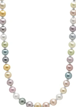 Nialaya Pastel Necklace with Stainless Steel Pearl Online