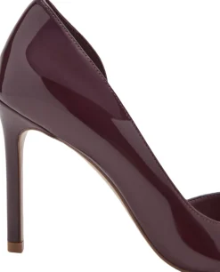 Dame MANGO Patent heeled shoes