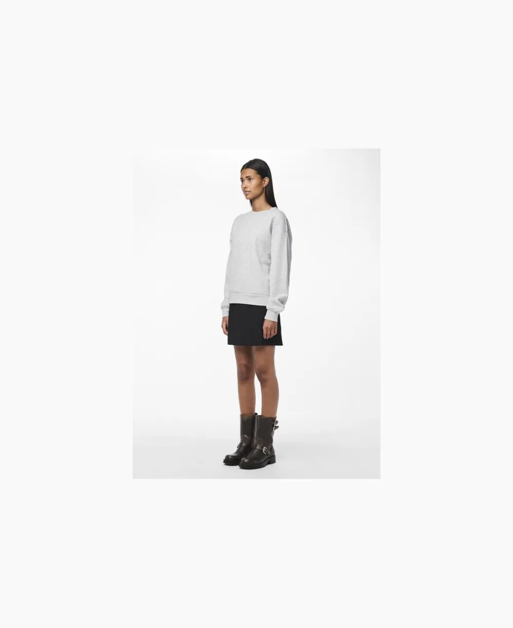 PCCHILLI LS LOOSE SWEAT NOOS BC>Pieces Online