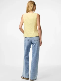 PCJOLINE SL BOATNECK WAISTCOAT WVN><noscript><img width=