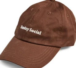 Pieces PCJULIE CAP D2D Brown stone Outlet