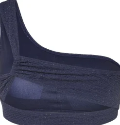 Dame Pieces PCLEANA BIKINI DRAPE TOP LUREX