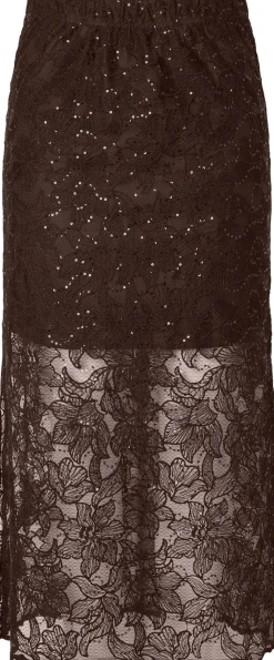 Dame Pieces PCLOUISE HW MIDI SKIRT JRS D2D