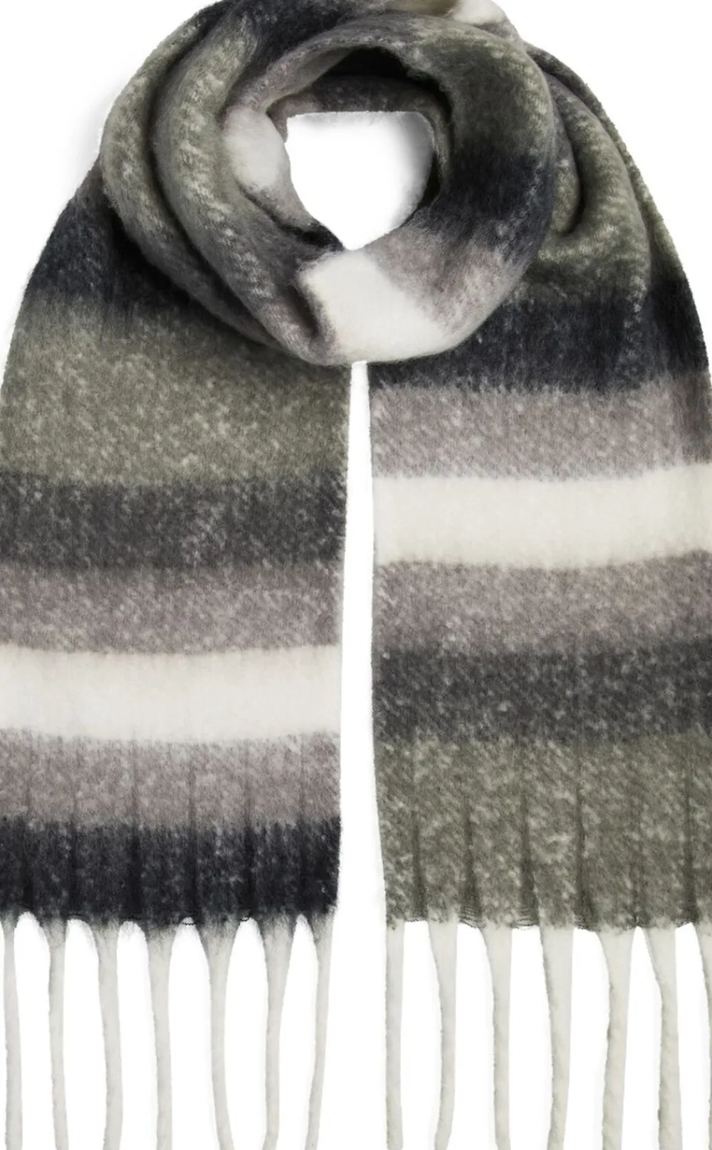 Pieces PCLULU LONG SCARF PWP MM BC December sky/asphalt Best