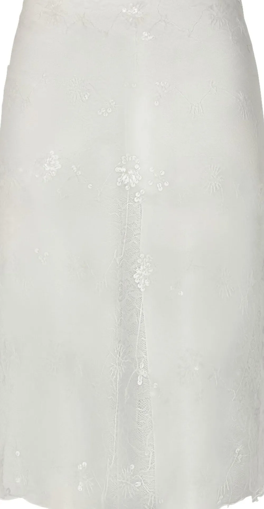 Pieces PCNATASJA LACE SARONG Hvid Online