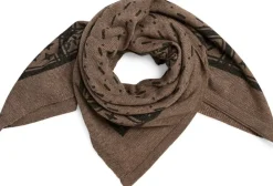 PCNOVIS SMALL SQUARE SCARF>Pieces Outlet