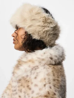 Pieces PCPLUSH FLUFFY HEADBAND Porpoise/patchwork Hot