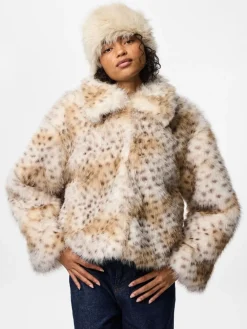 Pieces PCPLUSH FLUFFY HEADBAND Porpoise/patchwork Hot