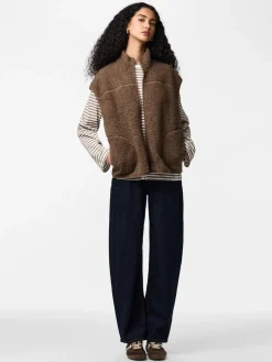 Dame Pieces PCSADIA TEDDY VEST NOOS BC