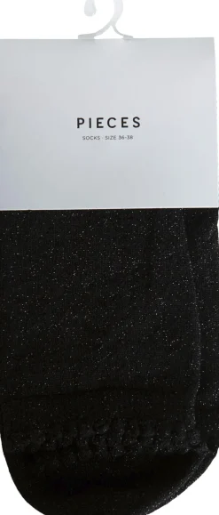 Pieces PCSEBBY GLITTER LONG 1 PACK SOCKS N Sort Sale