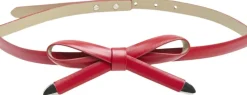 Pieces PCSIENNA BOW WAIST BELT Grenadine/silver trim Discount